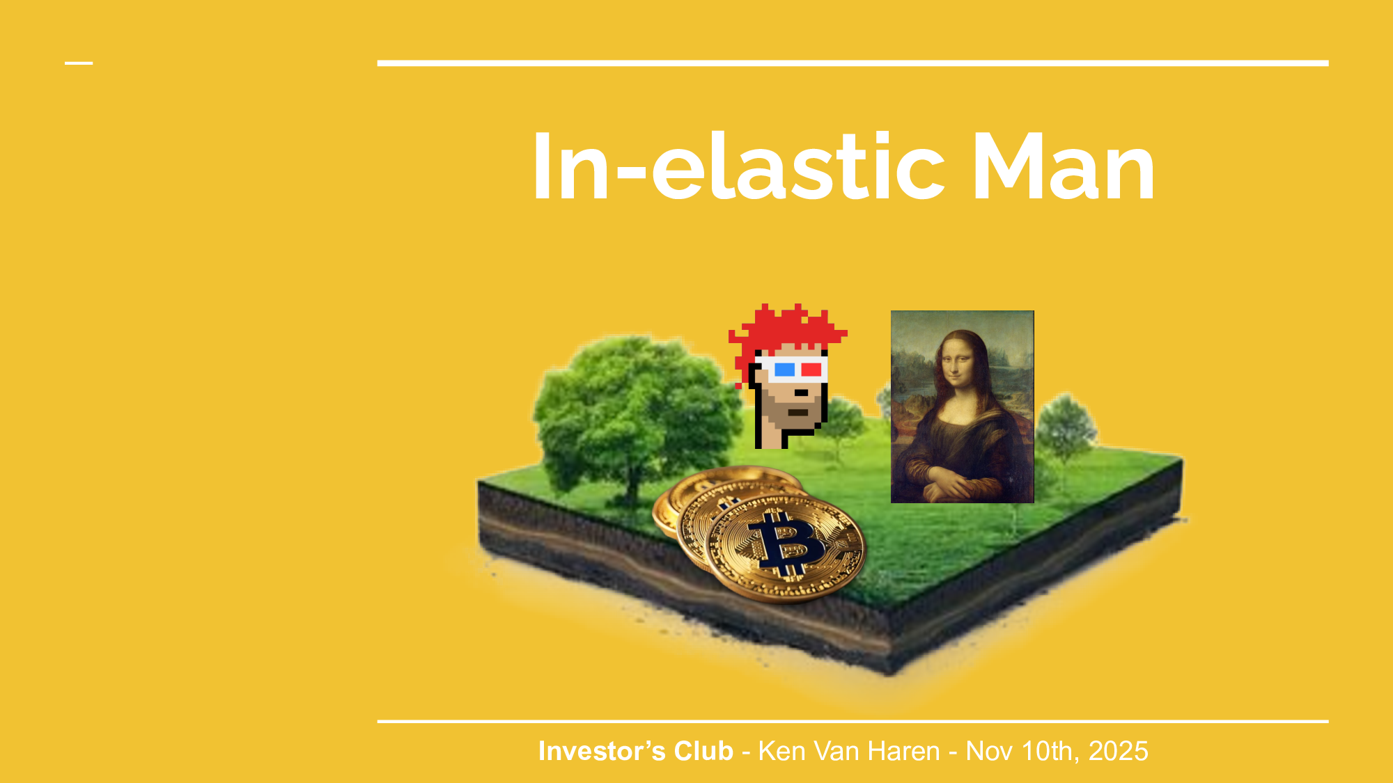 Inelastic man — first slide